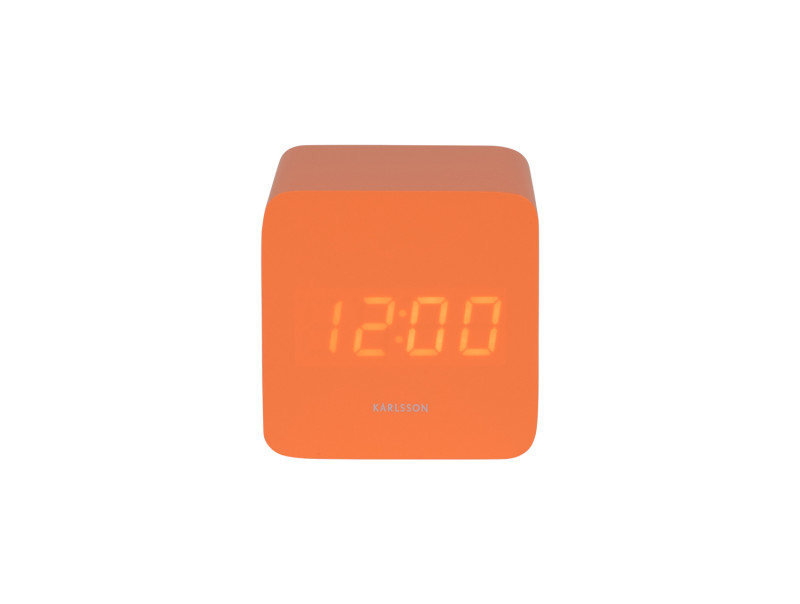 Alarm Clock Spry Square KA5982BP Bright pink