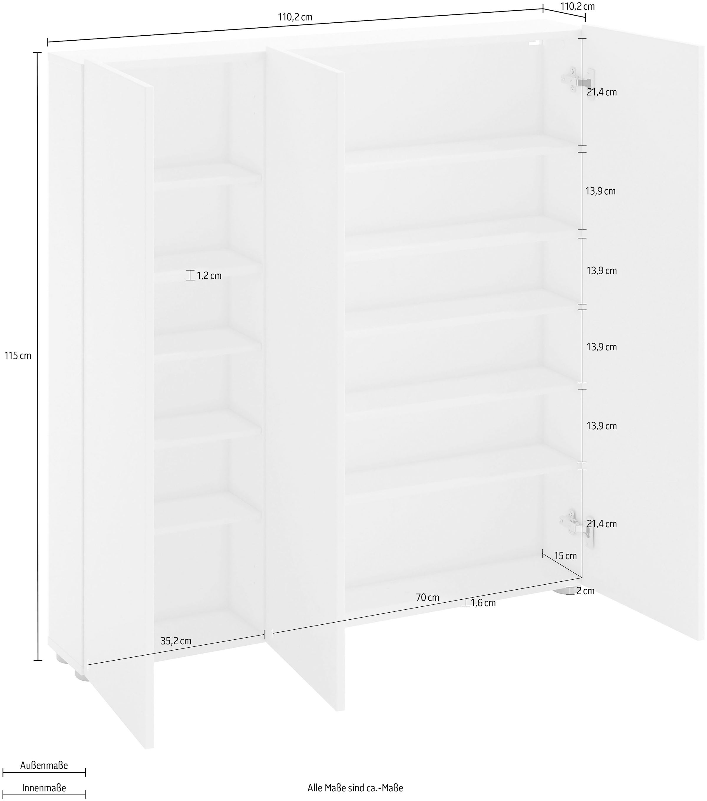 INOSIGN Schuhschrank »Tozzi«