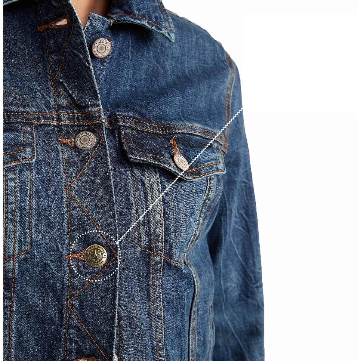 50 jeansknapper 17 mm