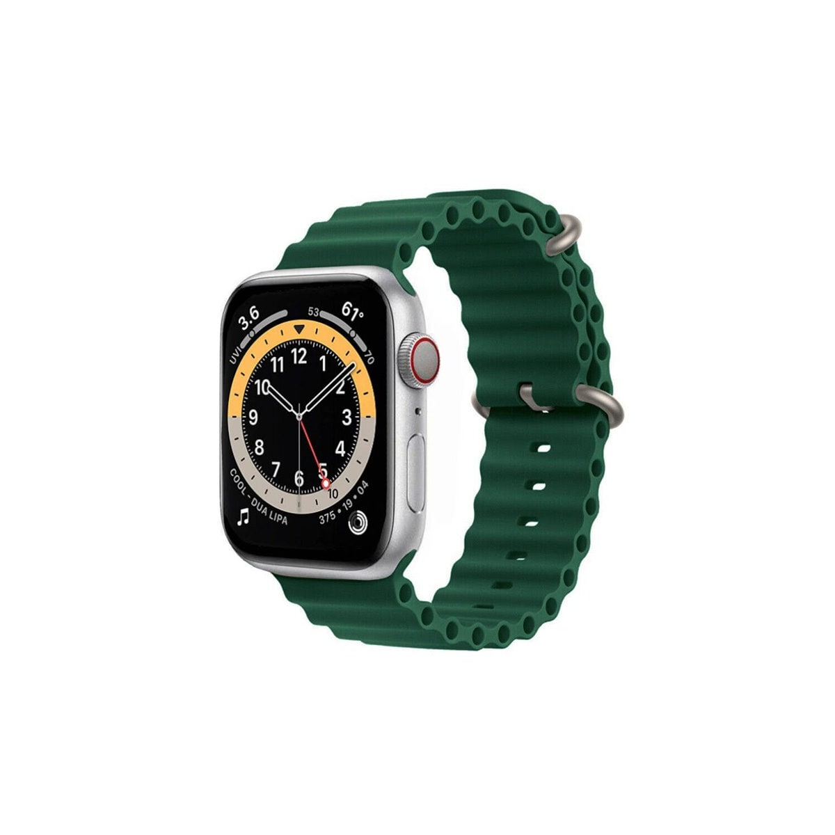 RIB Sport Armbånd Apple Watch 6 (44mm) - Army