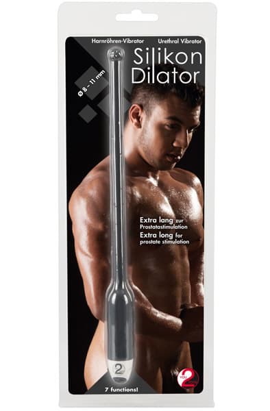 Extra Long Silicone Vibrating Dilator Vibrerende dilator
