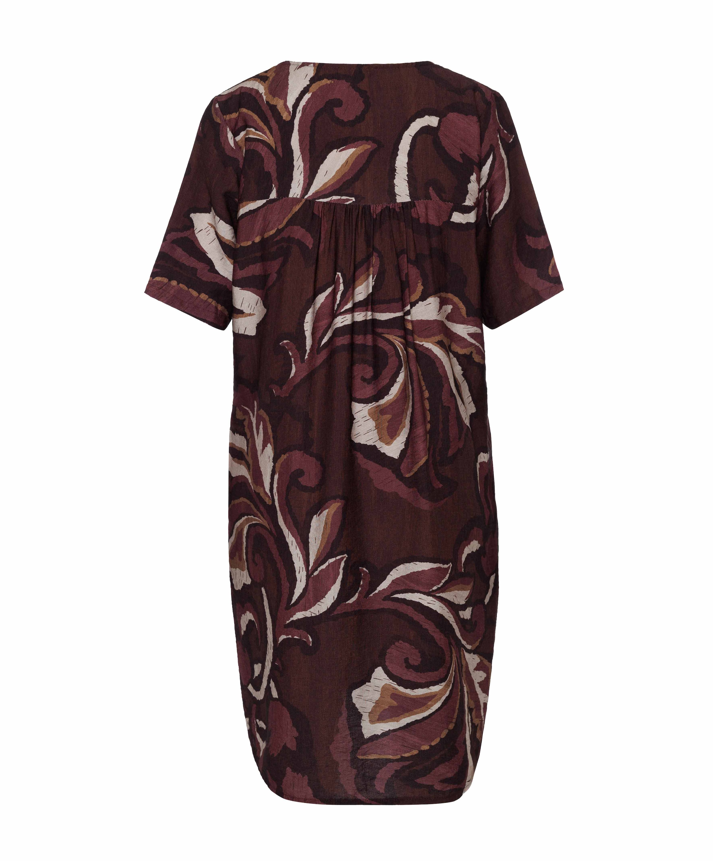 Enjoy Dames jurk bordeaux