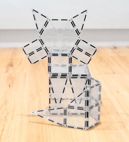 Connetix Magnetset - 34 Teile - Clear