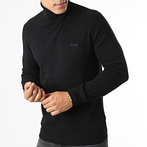 Pull Col Roulé PLBEAL4 Noir