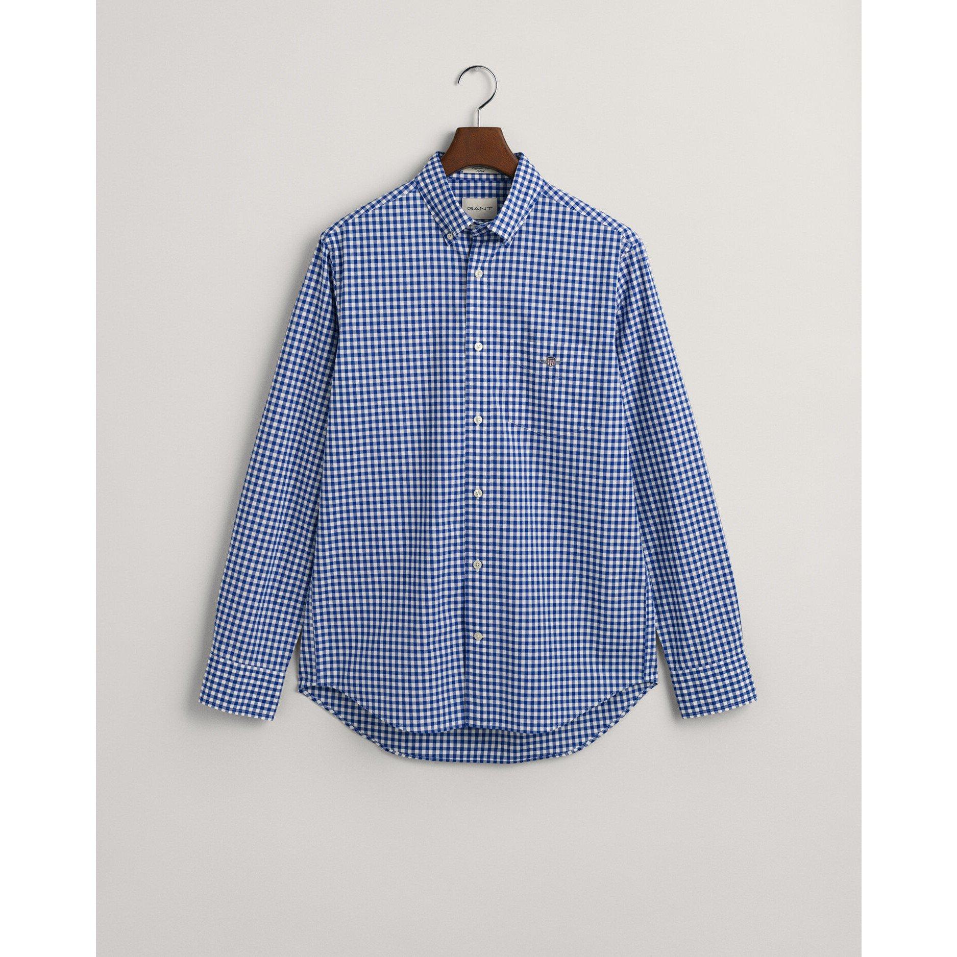 Gant Regular Fit Gingham Poplin Shirt
