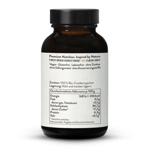 Sunday Natural Products  Bio Cranberry Wild Pulver