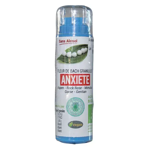 Kosmeo Bach Flower Complex 0% Álcool Ansiedade Orgânico 120 grânulos