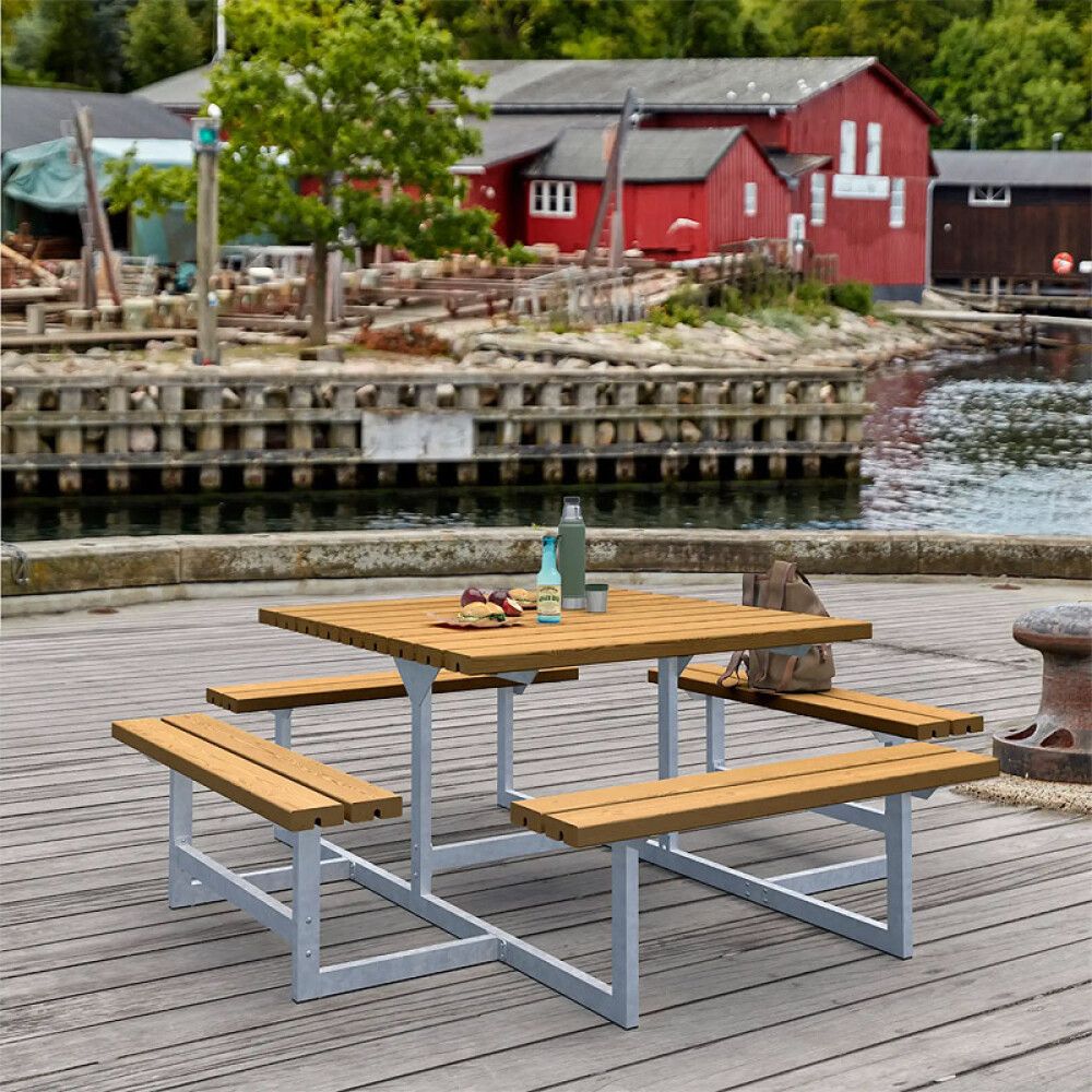 BENKESETT PLUS 200X73CM TEAK