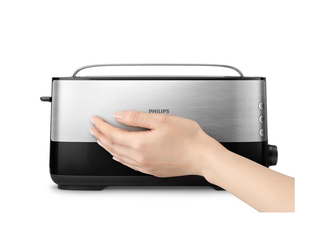 TORRADEIRA 1 FENDA PHILIPS HD2692/90 INOX 950W
