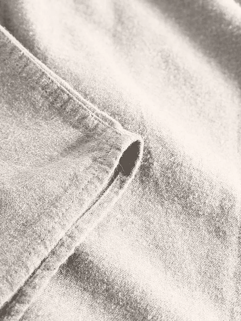 KNOWLEDGE COTTON APPAREL Flanellhemd  beige