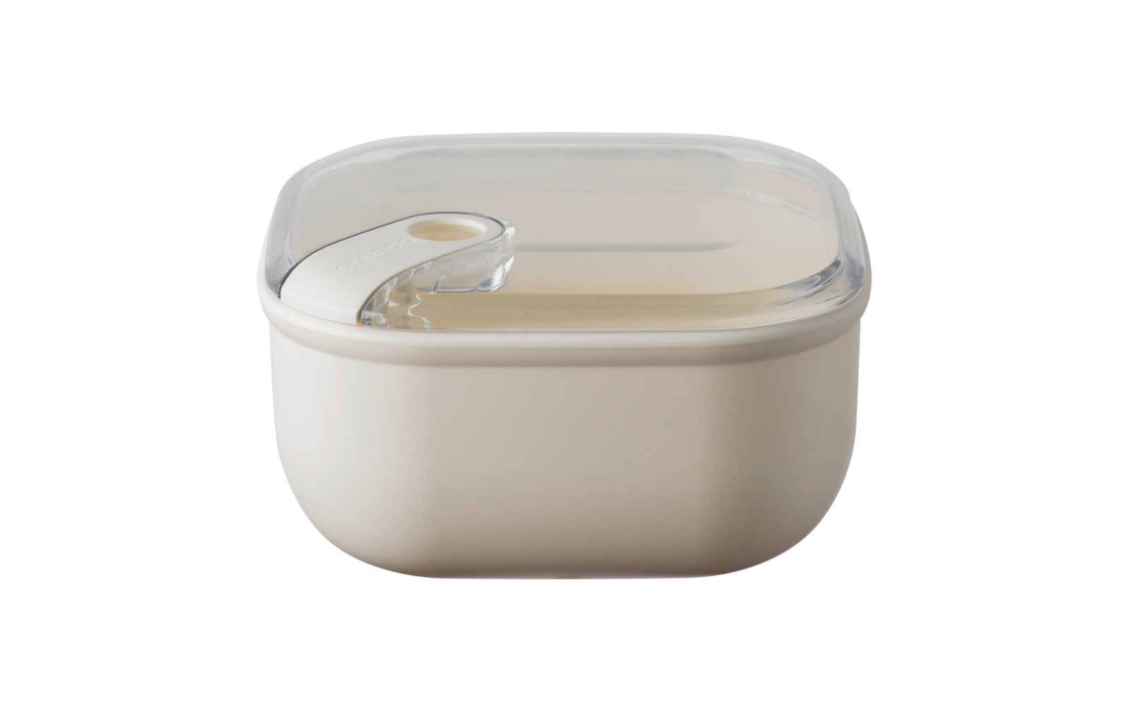 Omada Brotdose quadratisch 1 Liter beige