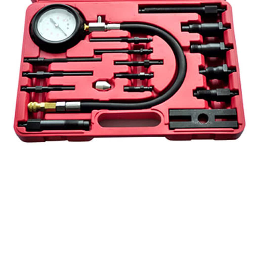 vidaXL 17-delige dieselcompressietester