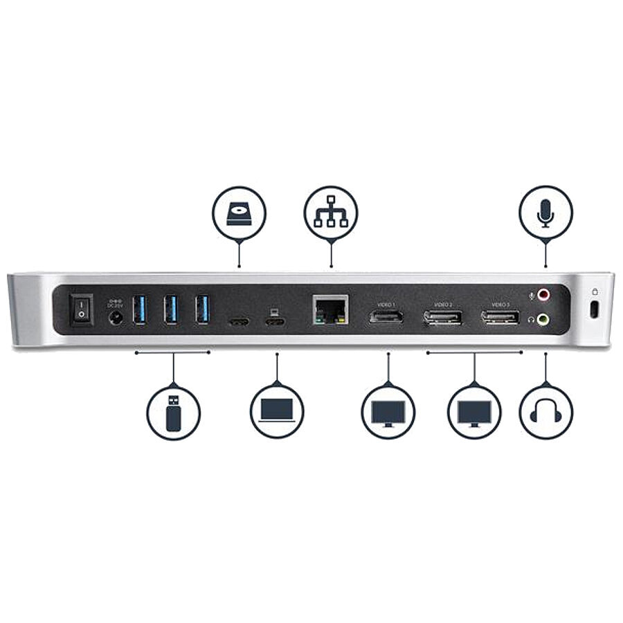 StarTech.com Station d'accueil USB-C