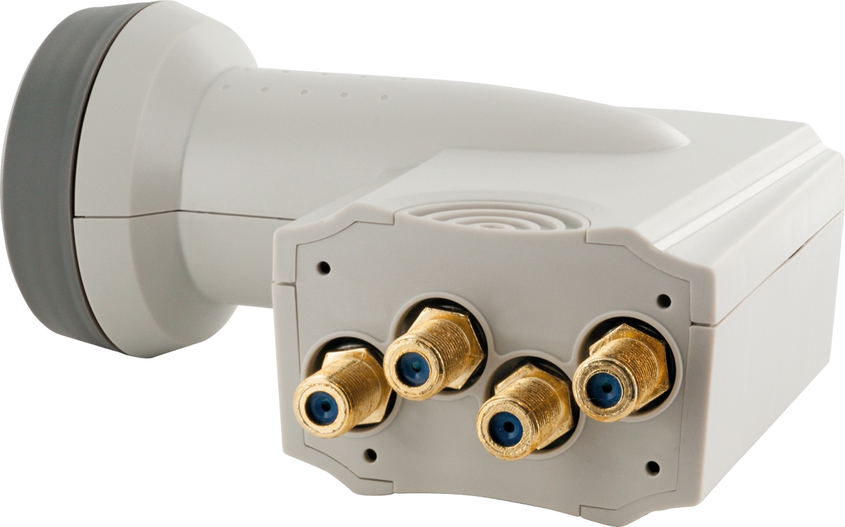 SCHWAIGER 714364 Sun Protect Quad LNB- Light Grey