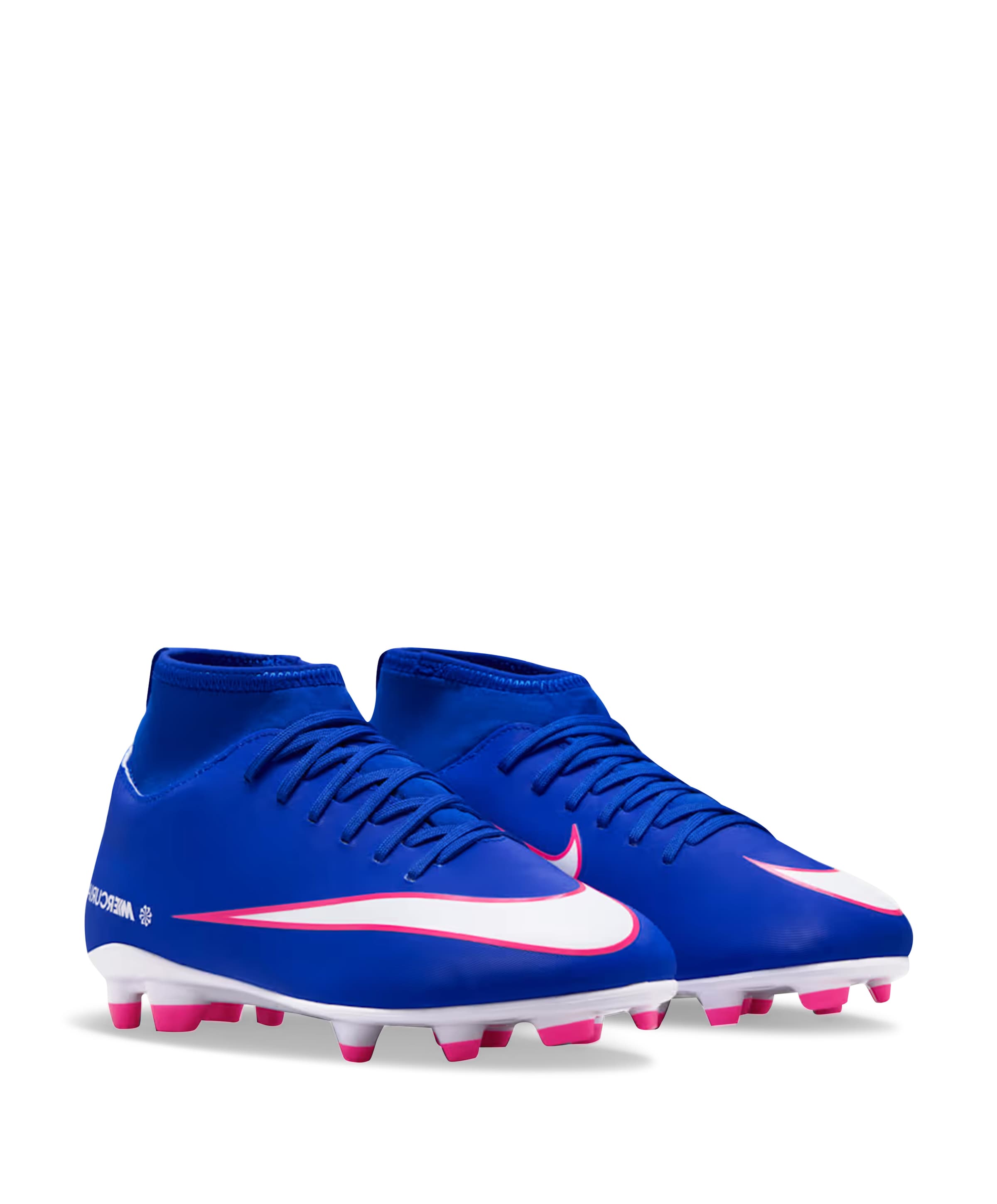 Nike Jr Superfly 10 Club Fg/mg jongens voetbalschoenen blauw
