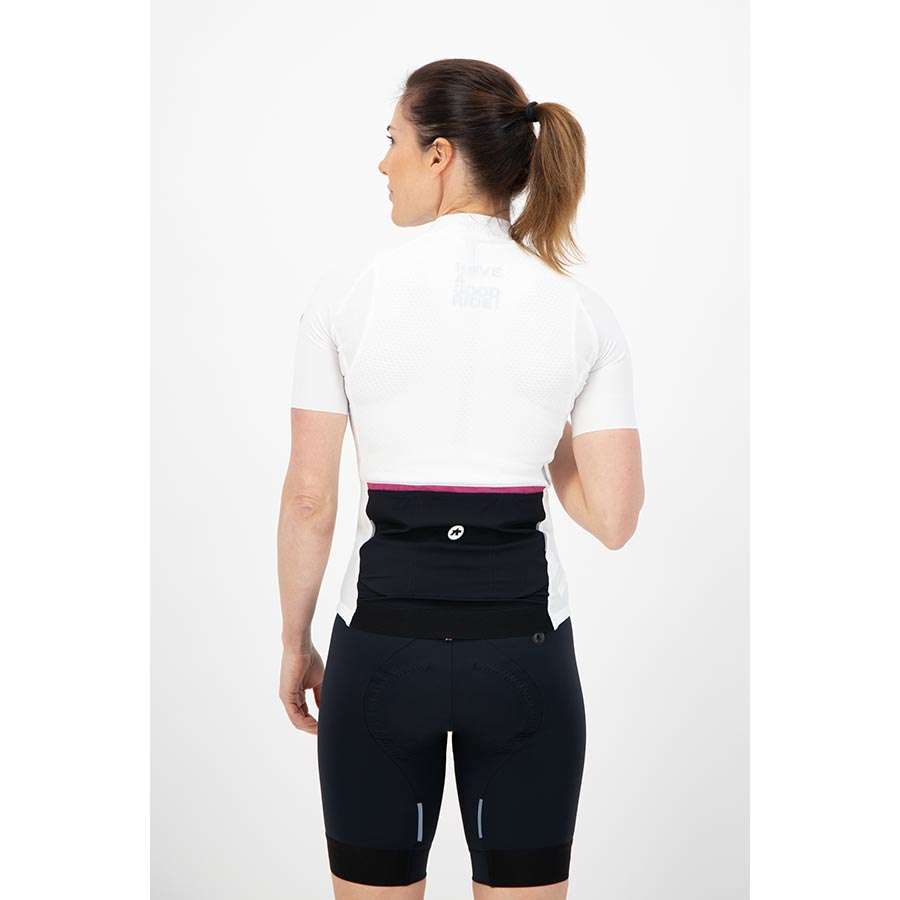 Assos UMA GT Summer Fietsshirt Korte Mouwen Wit Dames