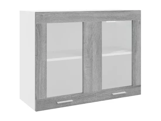 Armoire en verre suspendue 