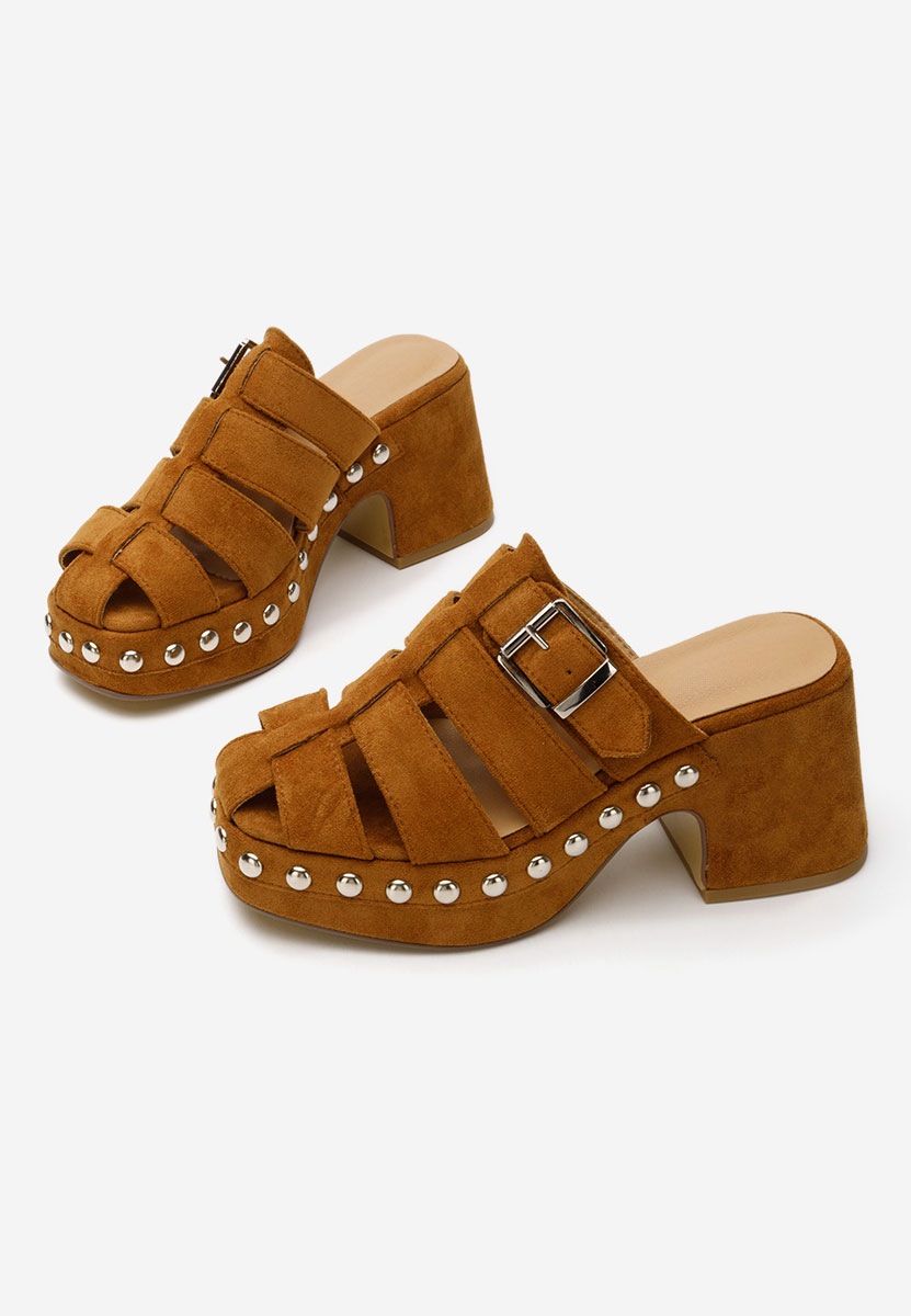 Mules a talon chameau Rosamaria