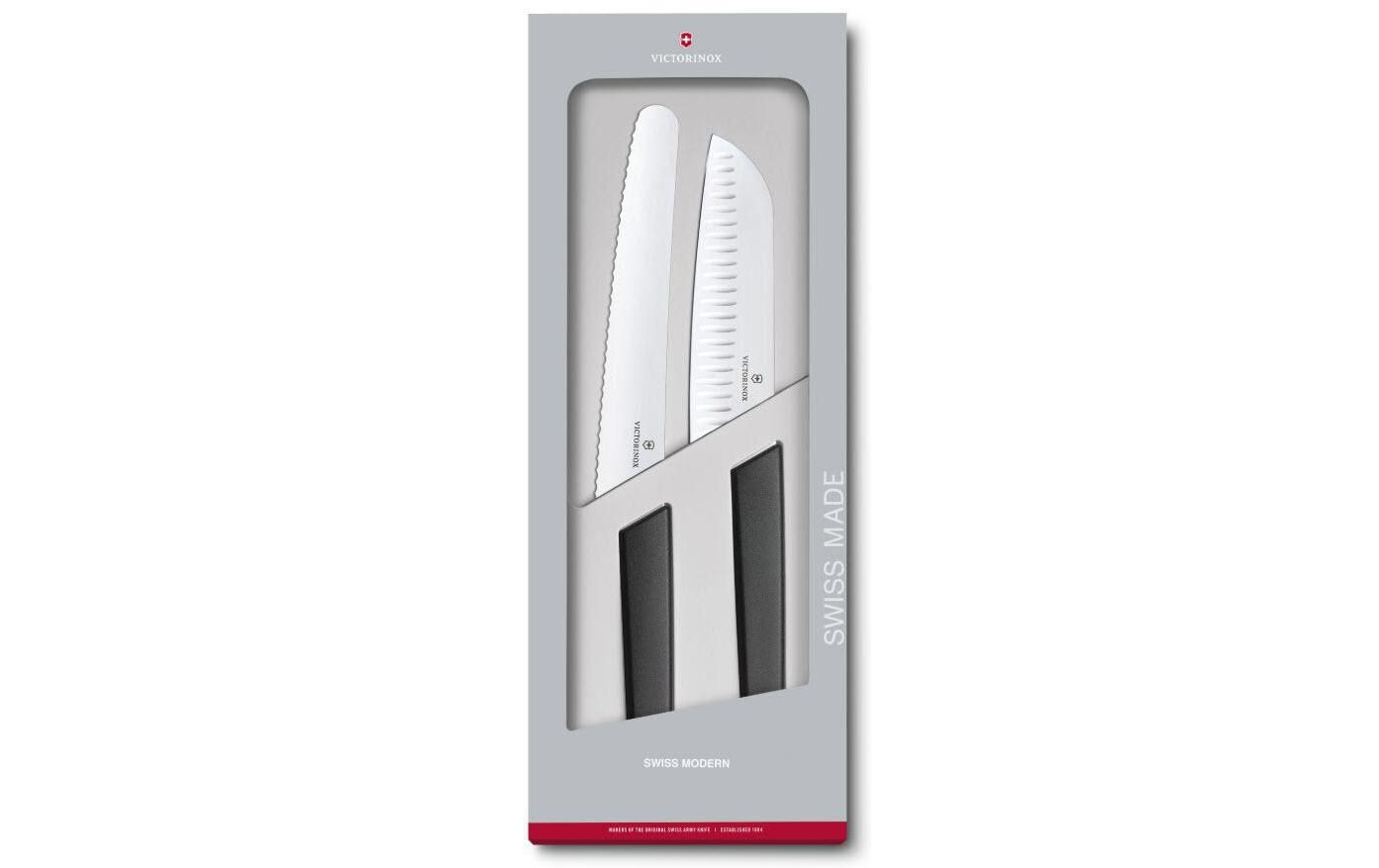 Küchenmesser Swiss Modern SchwarzKüchen-Set