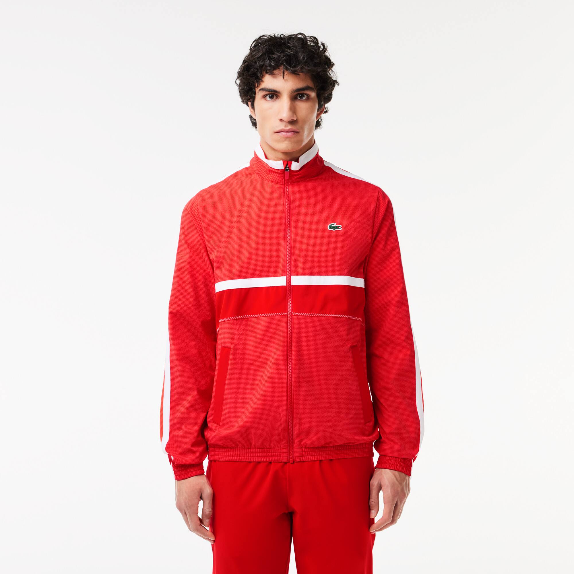LACOSTE SPORT x Novak Djokovic Trainingsanzug Trainingsanzug-Sets - Rot - Lacoste - Herren