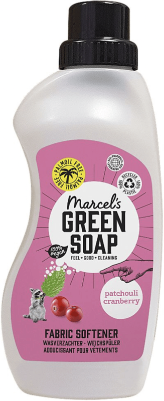 Marcels Green Soap Wasverzachter Patchouli & Cranberry 750 ml