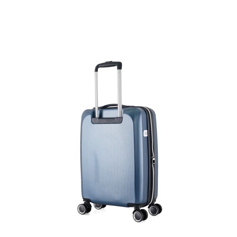 Valise cabine rigide 378 Extensible 55 cm Bleu