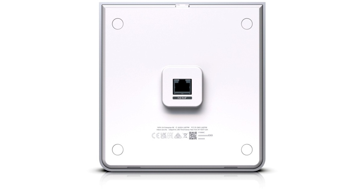 UbiquitiU6 Enterprise In-Wall access point  (Wit)