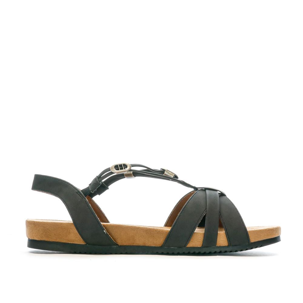 Relife Sandales Noir Femme RELIFE Jyltane