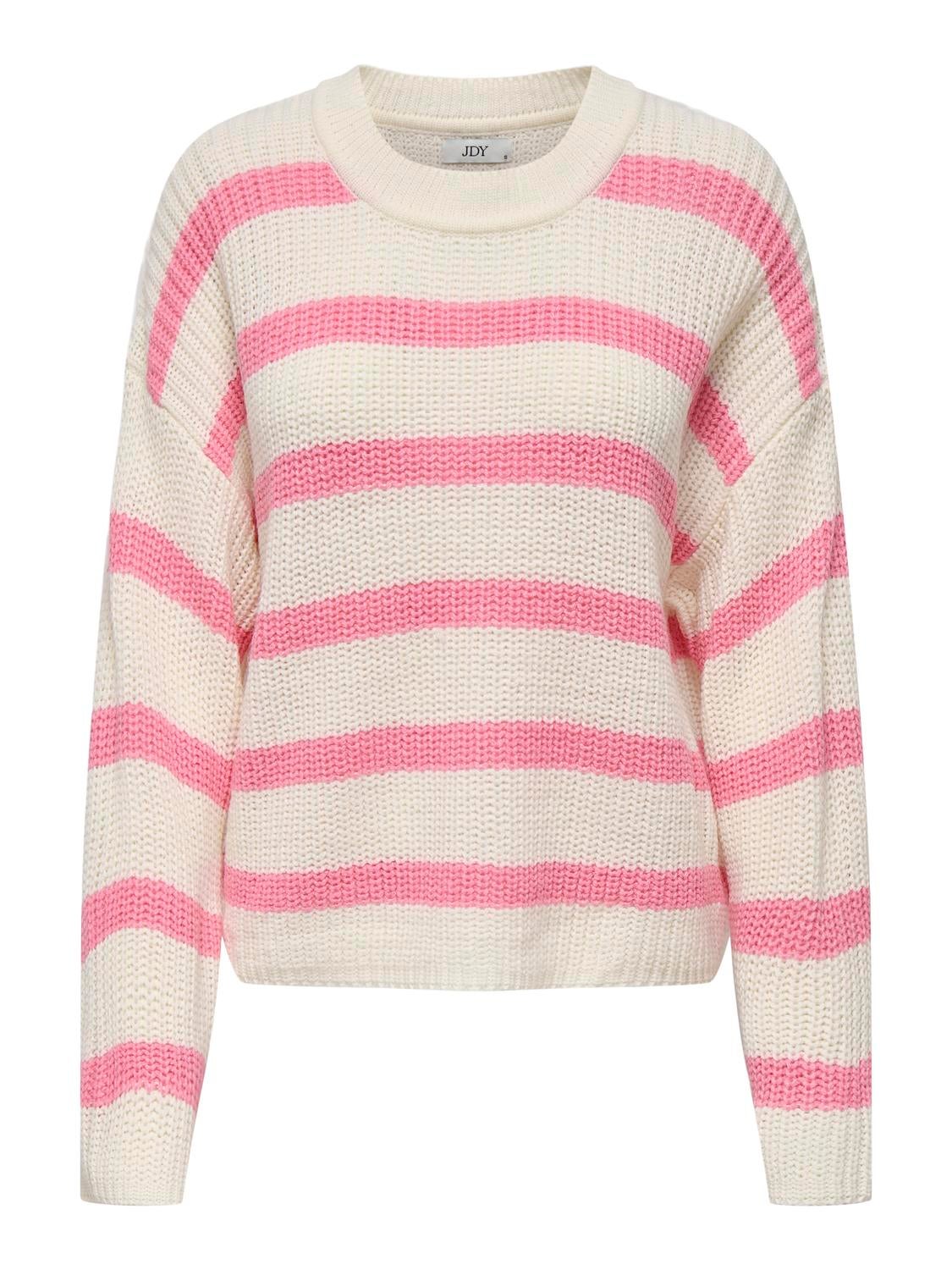 JDYJUSTY Strickpullover Eggnog