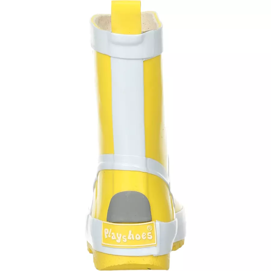 Playshoes Gummistiefel Uni gelb
