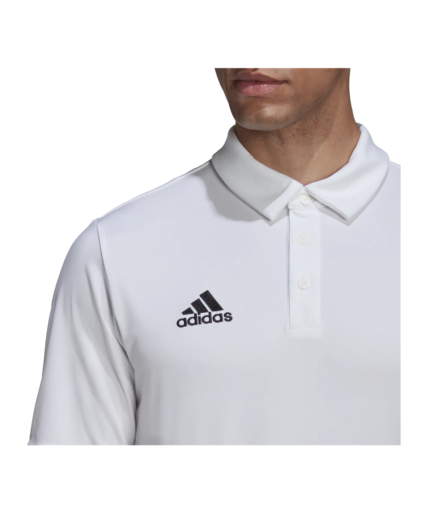 adidas Entrada 22 Poloshirt Weiss
