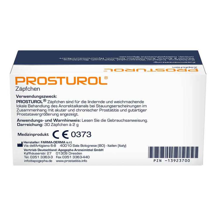 PROSTUROL Zäpfchen, 30 St