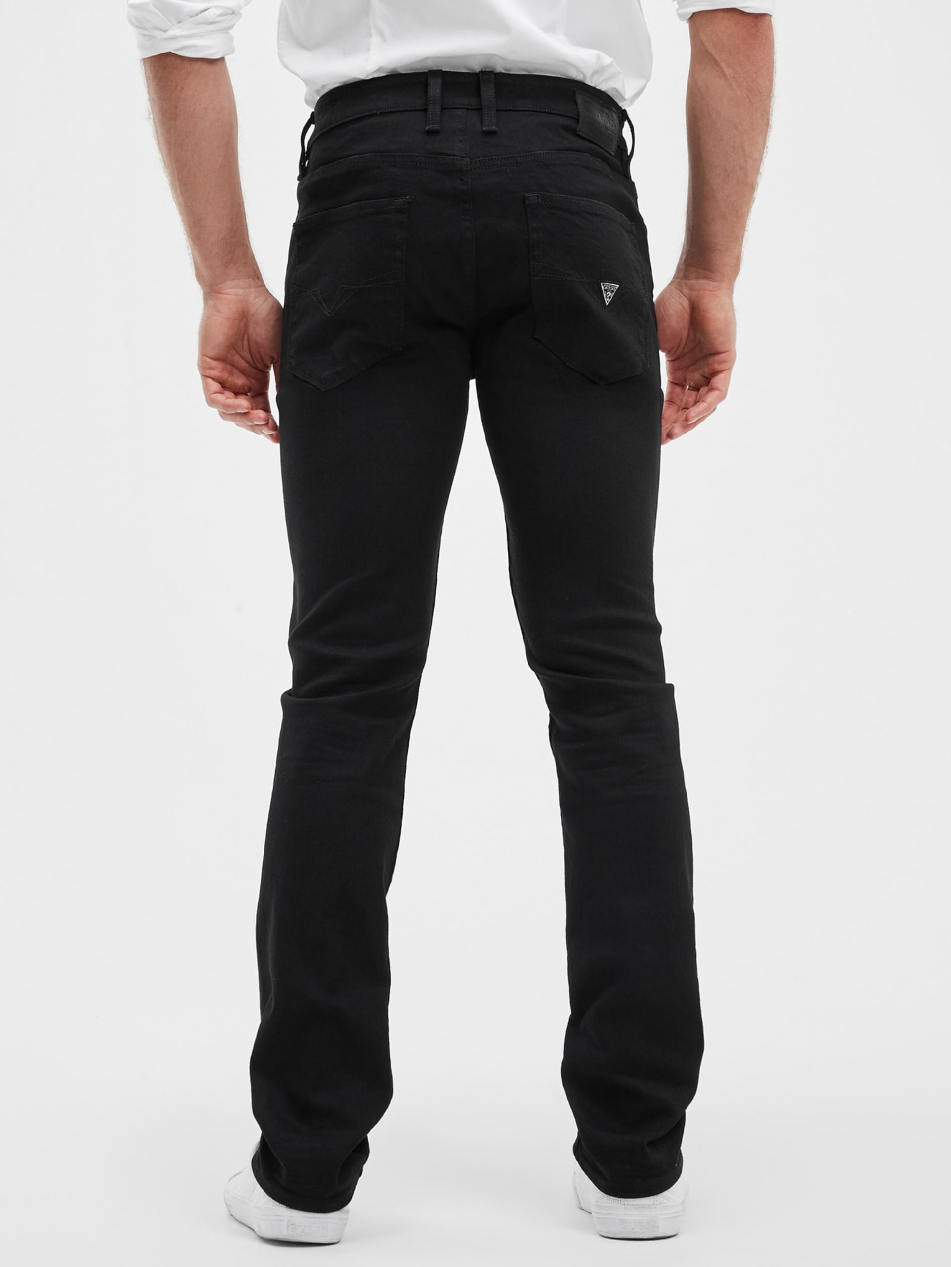 Calça jeans reta ecológica