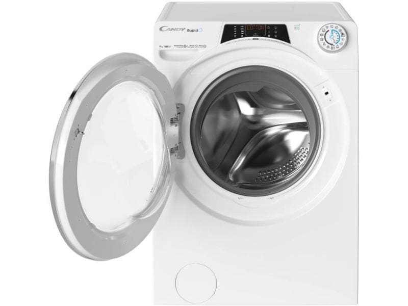 Candy Waschmaschine RO 1496DWMCT/1-S Links Frontlader mit 9 kg Ladekapazität