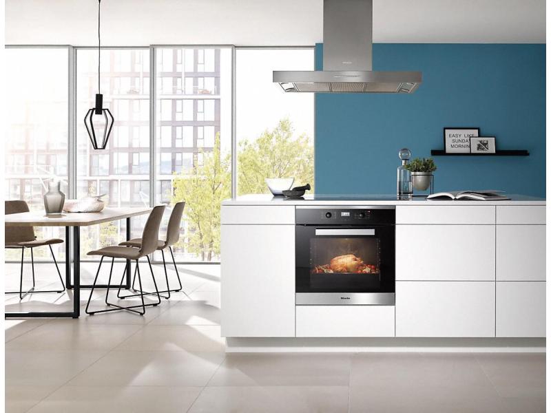 Miele Inselhaube PUR 98 D 4 Stufen Insel-Dunstabzugshaube mit energiesparender LED-Beleuchtung