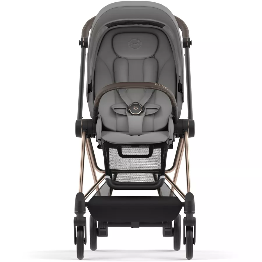 cybex PLATINUM Kombikinderwagen New Mios Rosegold Mirage Grey