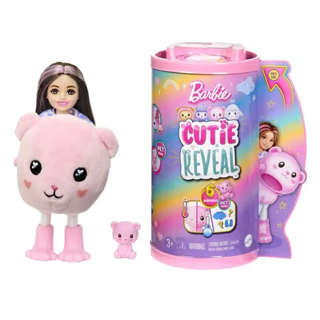 Barbie Cutie Reveal Chelsea Kuschelweich Serie - Teddybär