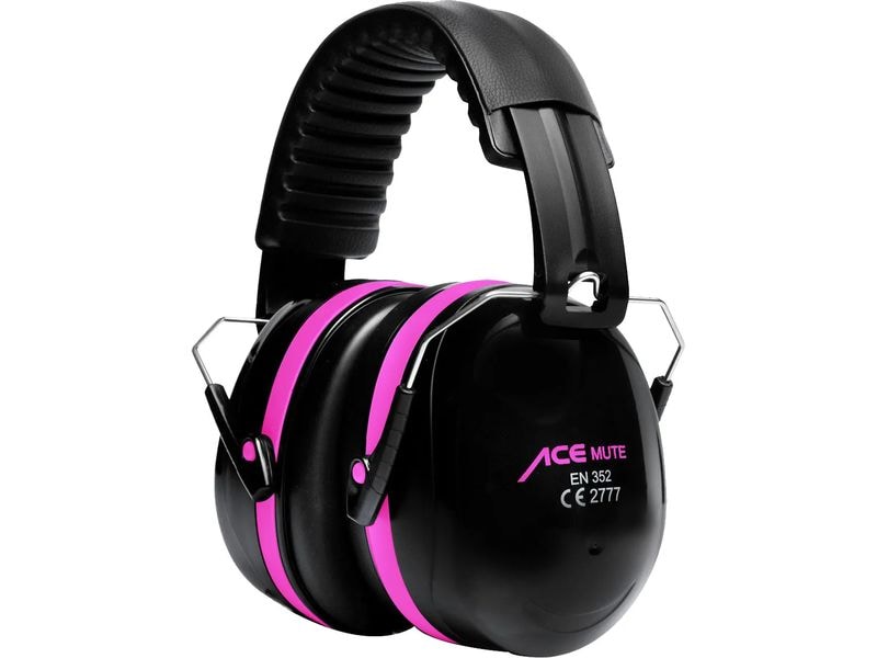 ACE SHH…! Gehörschutz ACE Mute Rosa/Schwarz Kapselgehörschutz