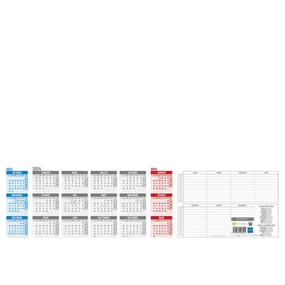 Bouchut Quadri-Pratic - Sous-main millésimé - 25 feuilles - 38,5 x 54 cm