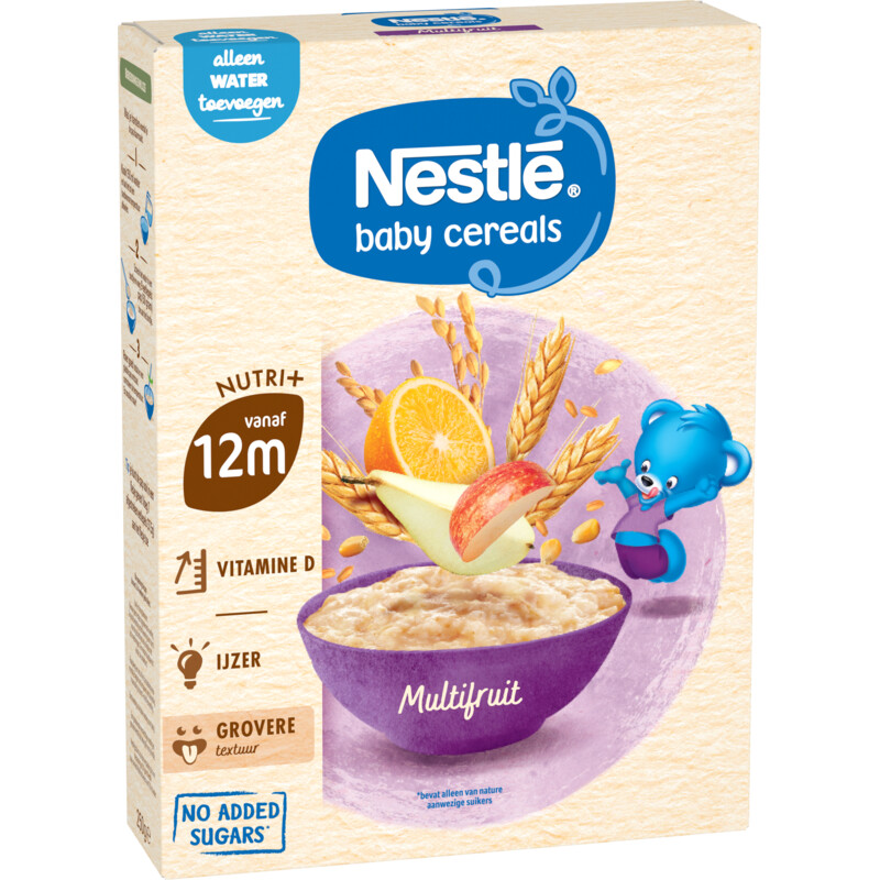 Nestlé Baby cereals multifruit 12m+
