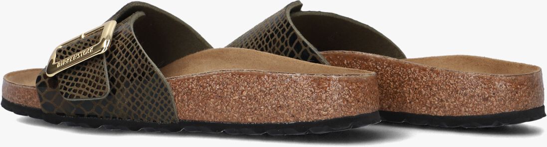 groene birkenstock slippers catalina cushion buckle