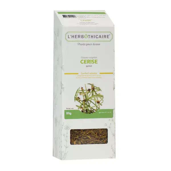 Chá de ervas com caule de cereja L'Herbôthicaire 80g