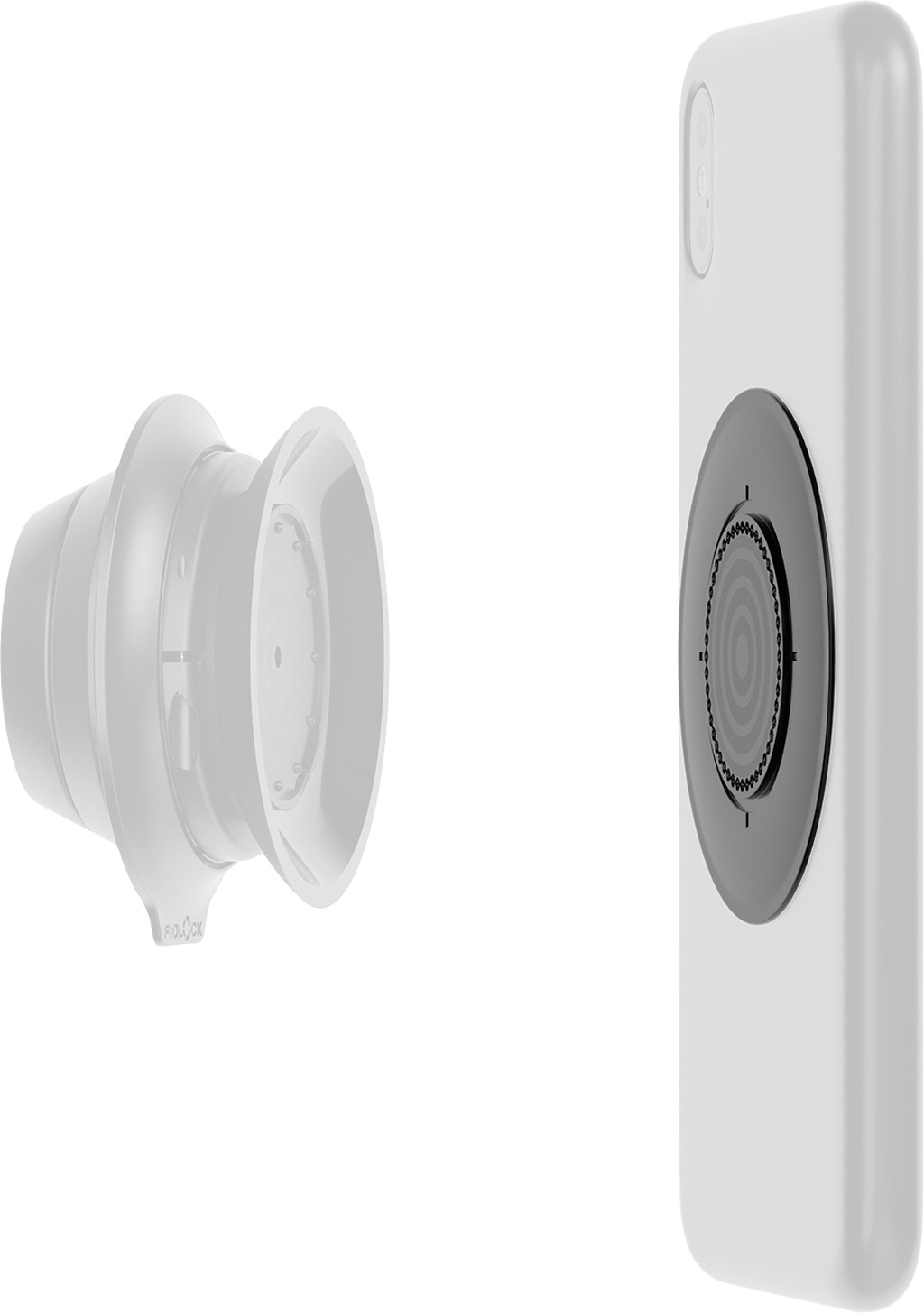 Fidlock Vacuum uni phone patch Magnetpatch für Smartphone Hüllen