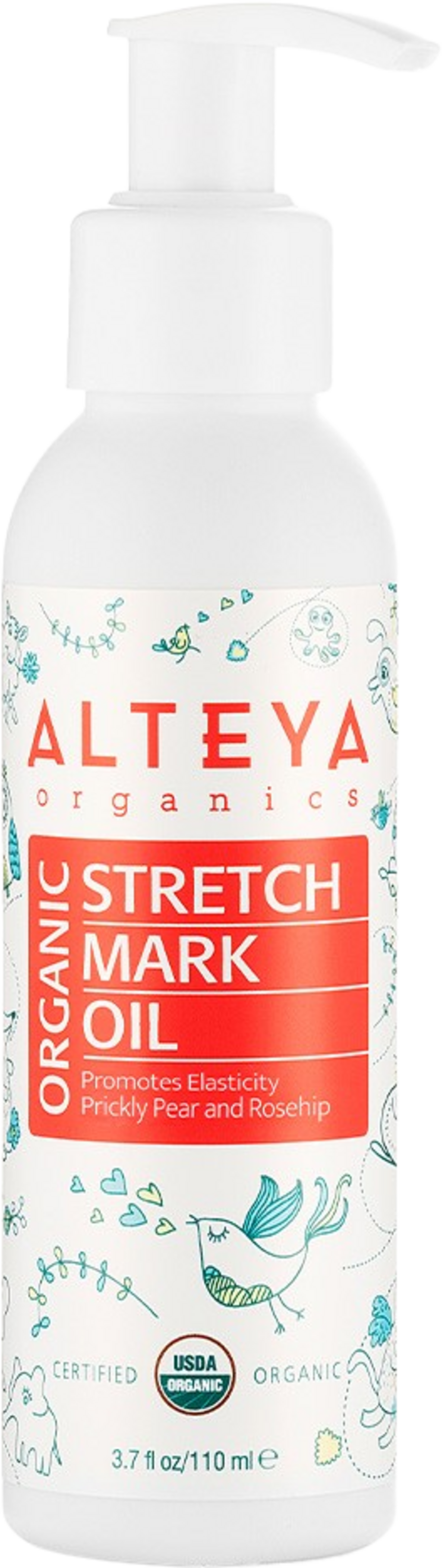 Alteya Organics  Organic Stretch Mark Oil, 110 ml