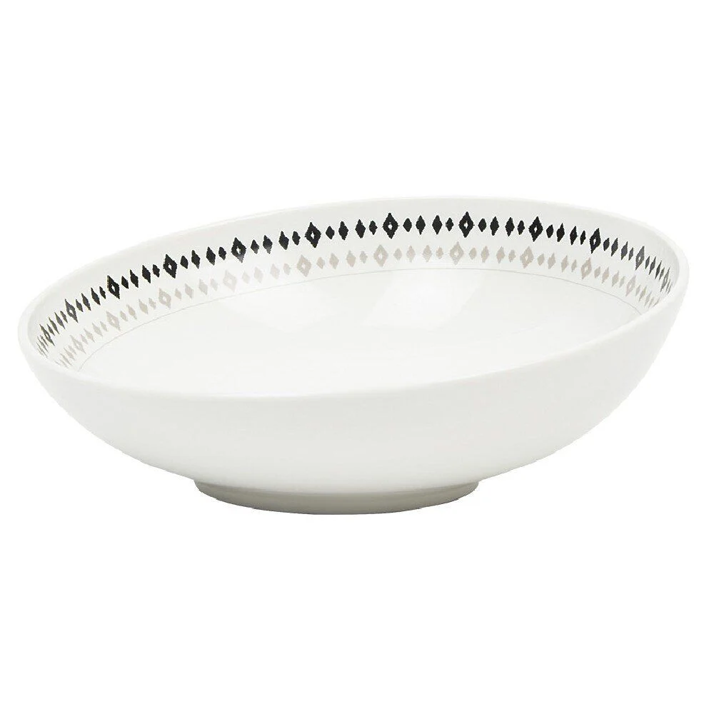 Bol à salade porcelaine contour Ø20 cm