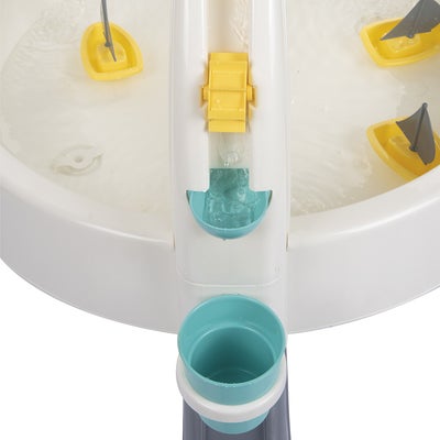 Dolu Fun Fountain Sand & Water Lekebord, Hvit