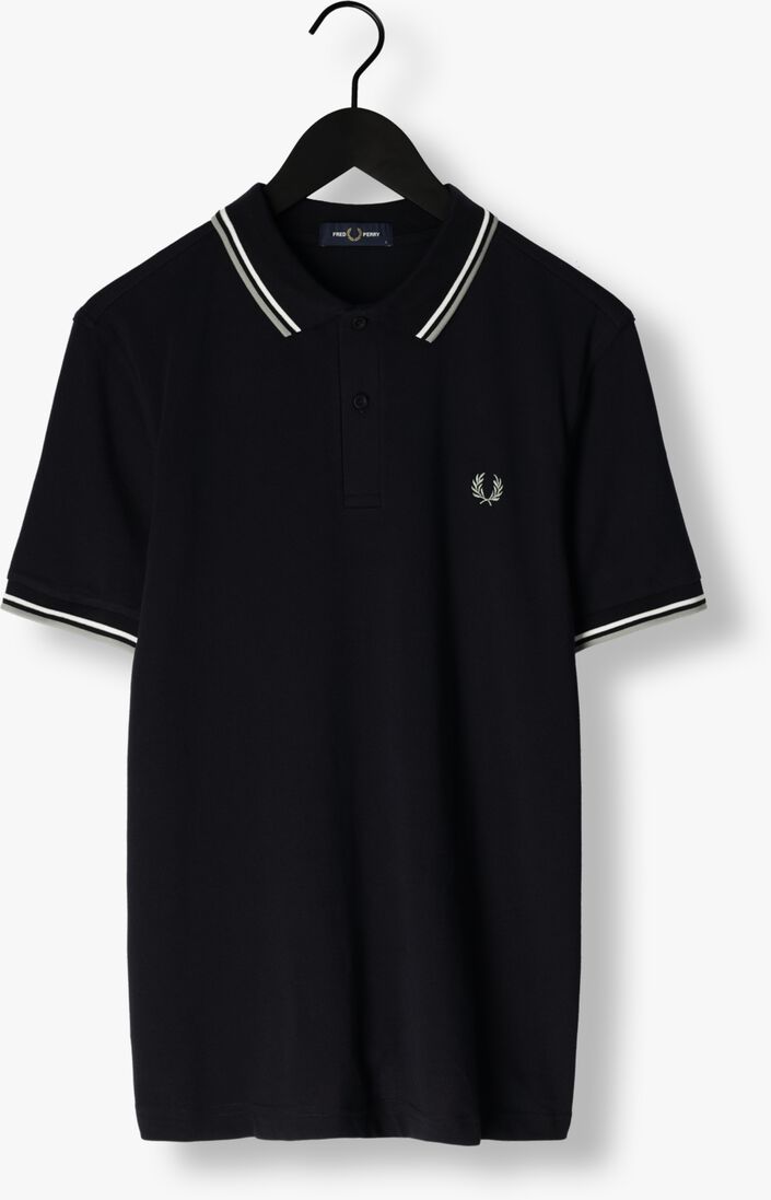 FRED PERRY donkerblauwe fred perry polo twin tipped fred perry shirt