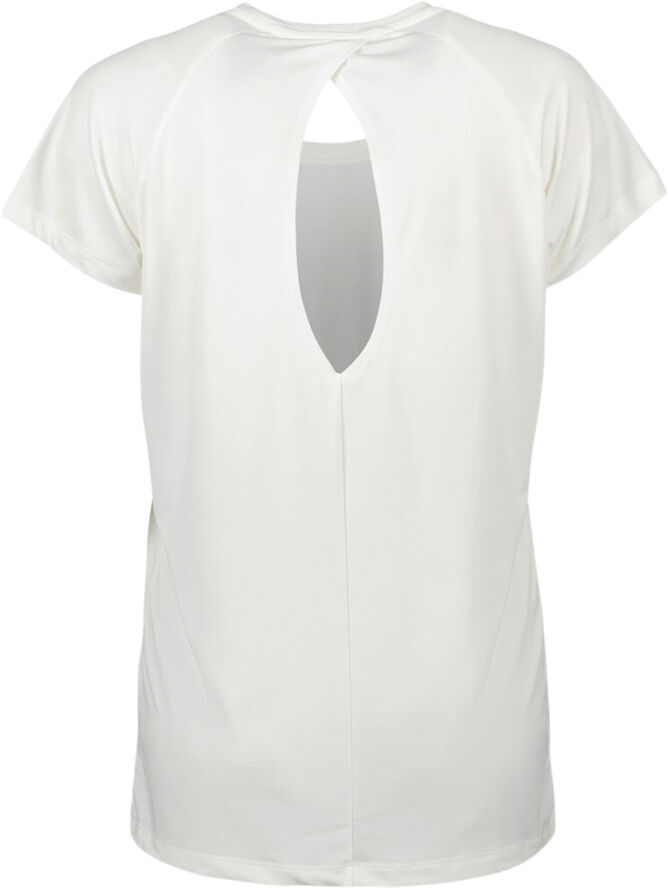 Energetics Passion Open Back T-shirt Hvid