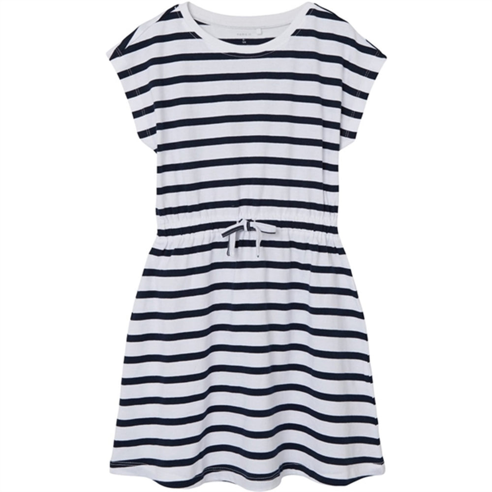 Køb Name it Dark Sapphire Stripes Mie Kjole Noos