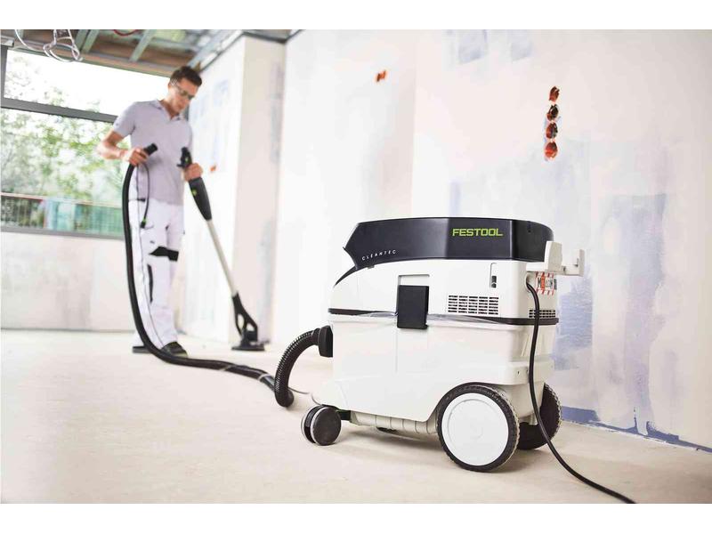 FESTOOL Industriesauger CLEANTEC CTL 36 E AC-LHS Absaugmobil, ideal für den Einsatz im Trockenbau